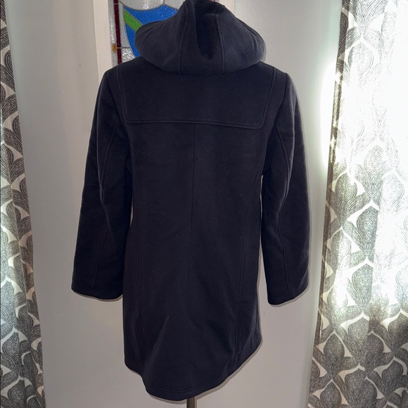 LL Bean Lambswool Duffel Coat SZ 12 Petite - Picture 6 of 10